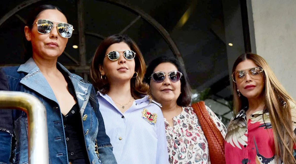 Gauri Khan looks SUPER CHIC as she POSES for paps with her GIRL GANG in the city; See pics