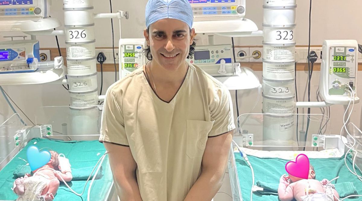 Aww! Actor Gautam Rode Delights Fans With Adorable Glimpse Of His Twin Babies! (View Post)