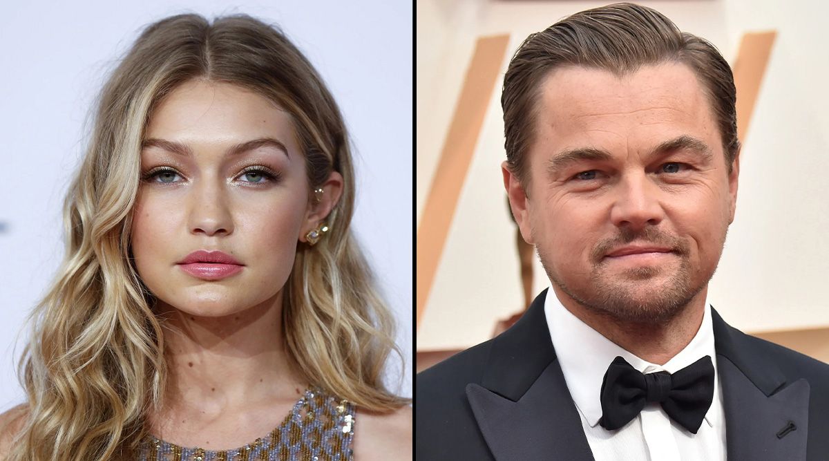 At a New York Fashion Week party, Gigi Hadid and Leonardo DiCaprio were caught cozying to each other