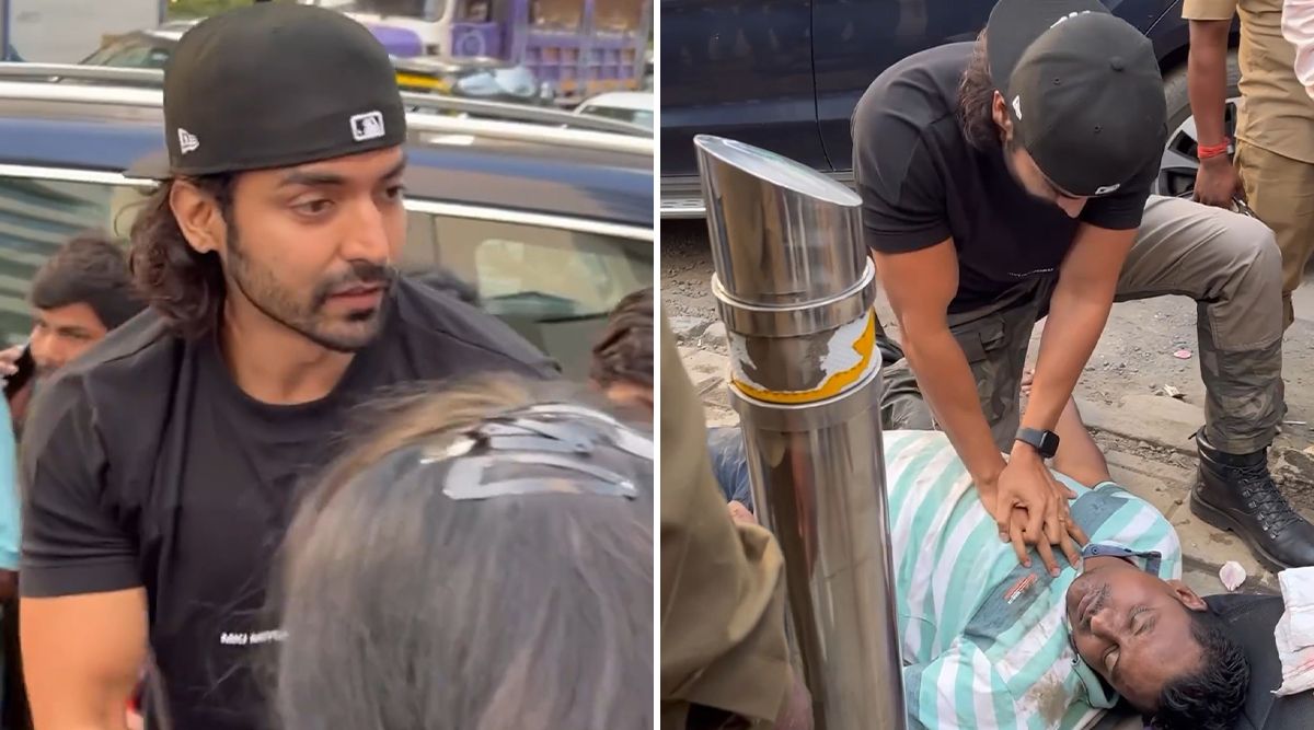 Gurmeet Choudhary Rushes To The Aid Of Man Suffering A Heart Attack, Administers CPR To Save His Life