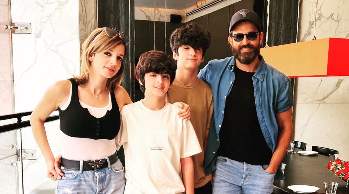 Hrithik Roshan celebrates his son Hridaan's birthday with ex-wife Sussanne Khan over lunch