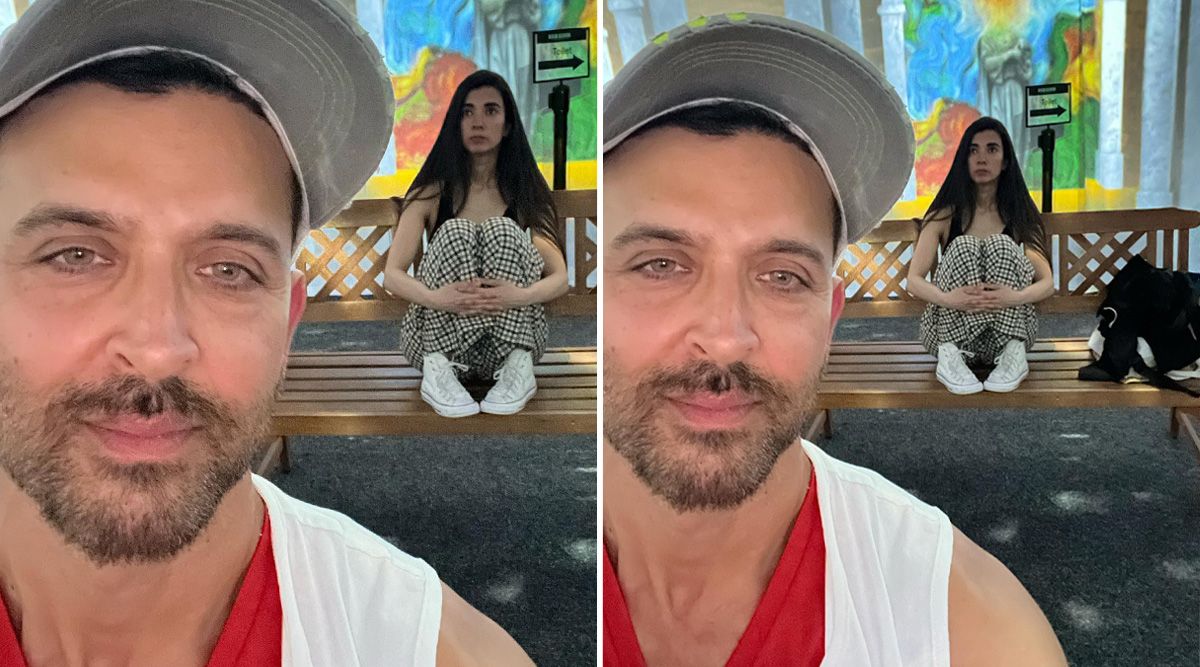 Cousin Pashmina comments, ‘Cuties,’ on a photo of Hrithik Roshan and his girlfriend Saba Azad from their vacation to London