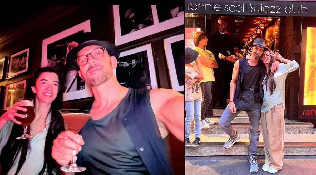 Hrithik Roshan and Saba Azad hold each other close as they enjoy jazz music in London