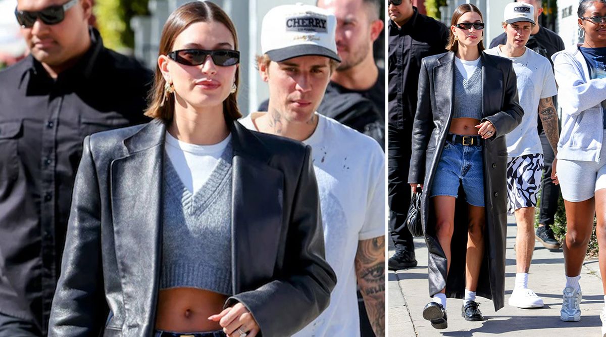 Hailey Bieber shows the beauty of transitional dressing, keeping one foot in winter and another in summer; See PICS!