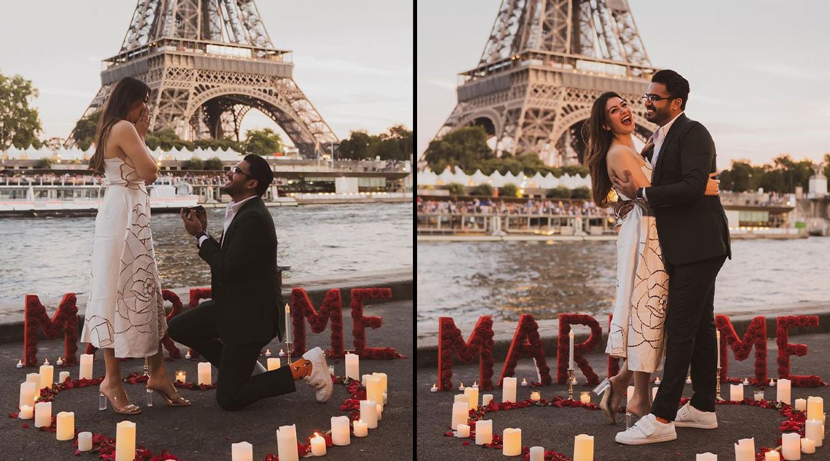 Engaged! Hansika Motwani posts pictures of her Eiffel Tower WEDDING proposal by her fiancee Sohail Kathuria