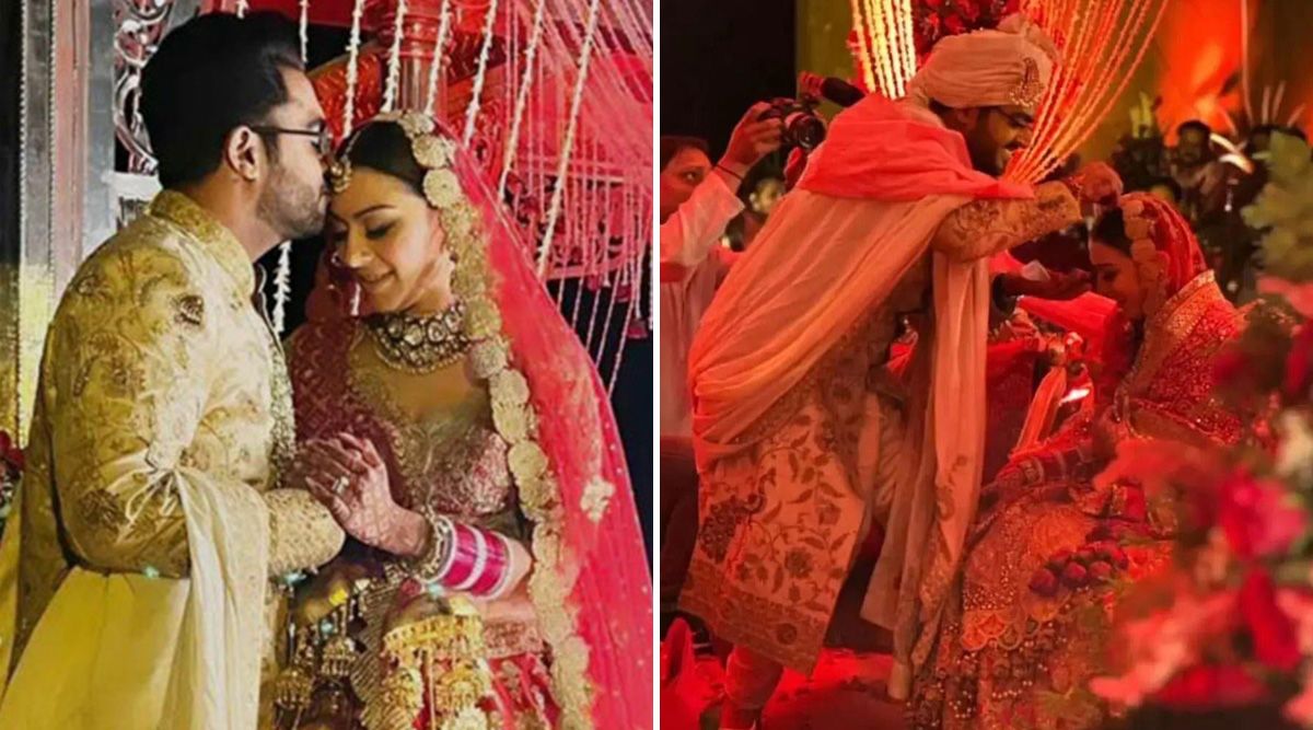 Hansika Motwani gets hitched to Sohail Kathuria at Mundota Fort in the traditional ceremony; Watch out for PICS and Videos!