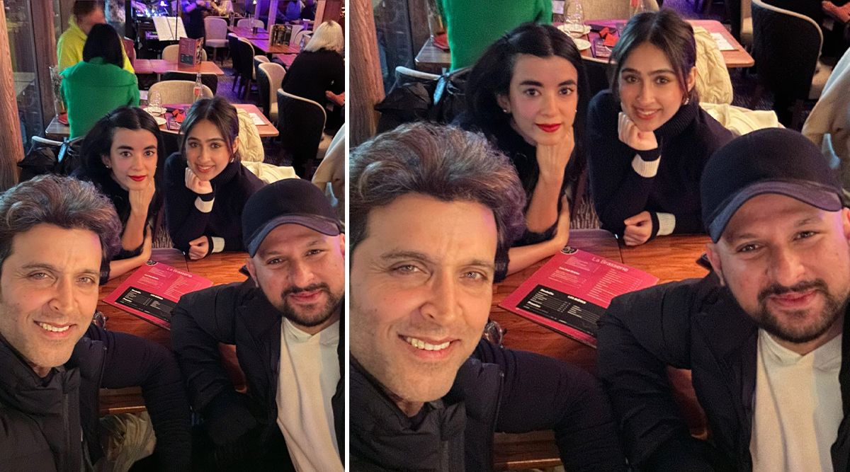 Hrithik Roshan is ringing in the festive season, enjoying a dinner date with his girlfriend, Saba Azad; See More!