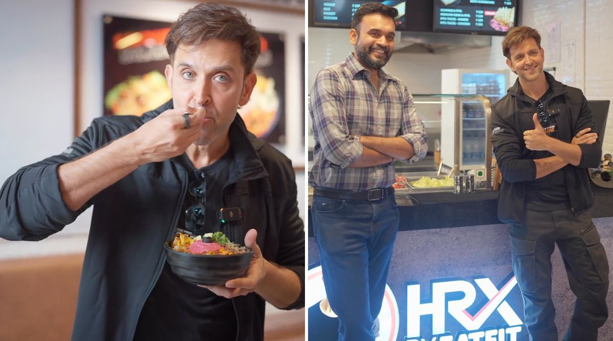 Hrithik Roshan Opens HRX Cafe In Bangalore, Bringing Healthy Delights To The City (Watch Video)