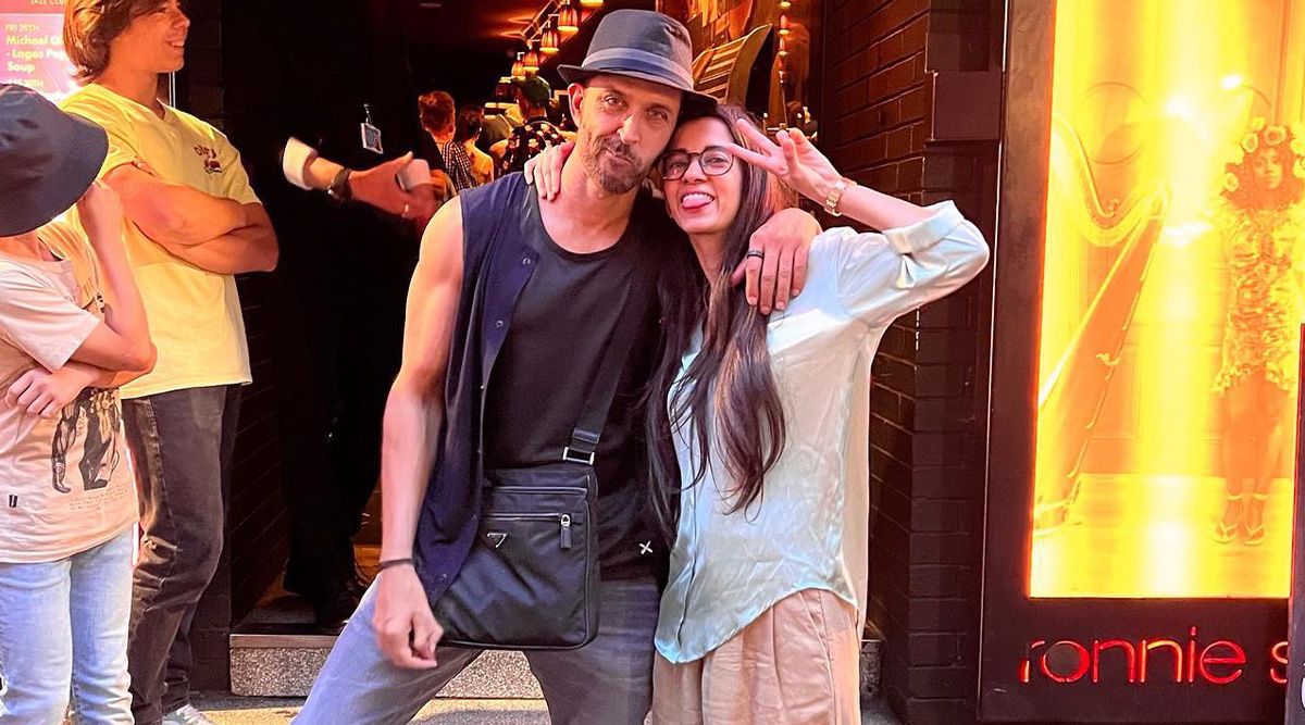 Hrithik Roshan known for his acting and dance now turns into a singer! Check out Saba Azad and Sussanne Khan’s REACTIONS