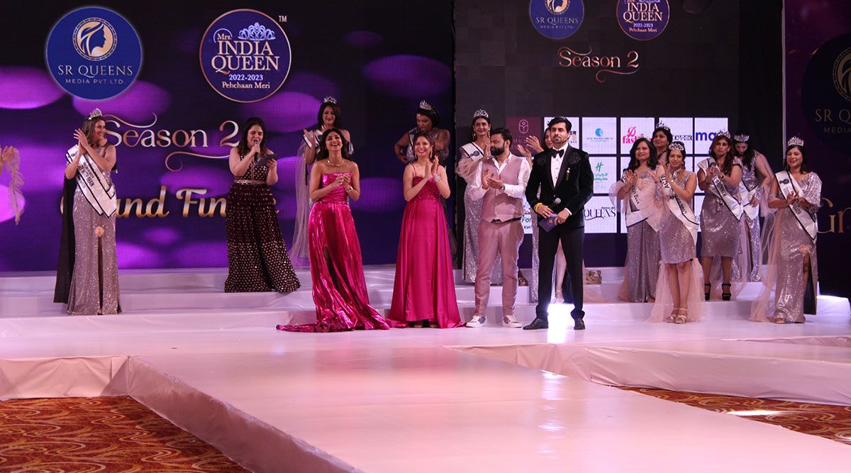 Shilpa Shetty at the grand finale of Mrs India Queen Pehchaan Meri