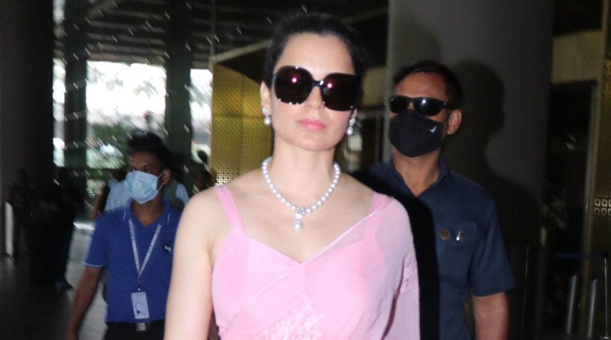 Kangana Ranaut spotted at Mumbai airport