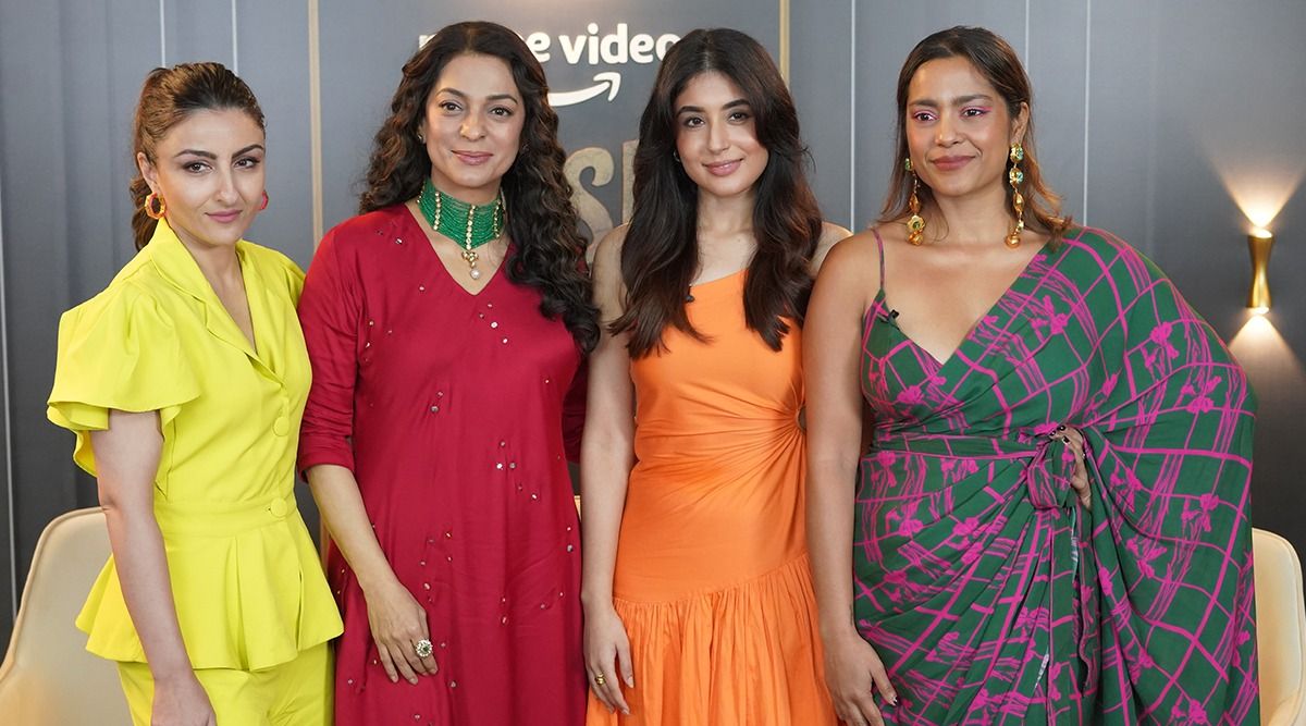 The Girl Gang  was seen in Jw Marriott To Promote Their Upcoming Series On Prime Video Hush Hush.