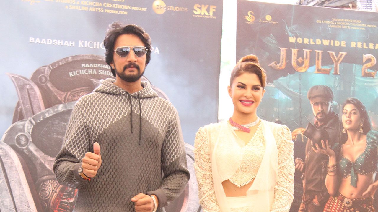 The trailer launch of Vikrant Rona with Kichcha Sudeep and Jacqueline Fernandez