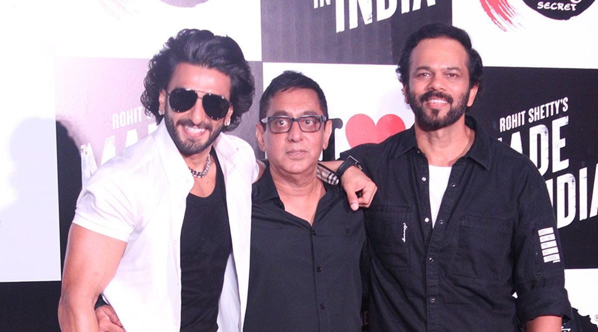 Rohit Shetty and Ranveer Singh at the launch of Made in India Chings Campaign