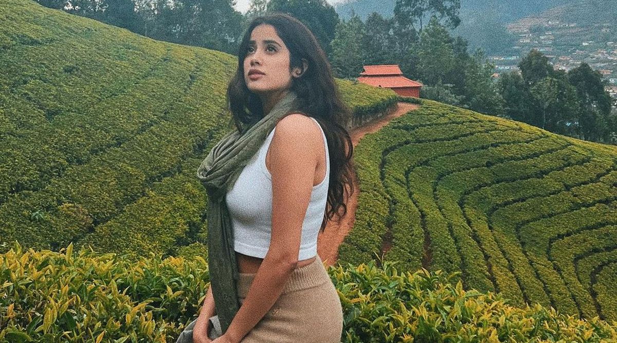 Jahnvi Kapoor shares her travel diaries from Tamil Nadu; does tea plucking