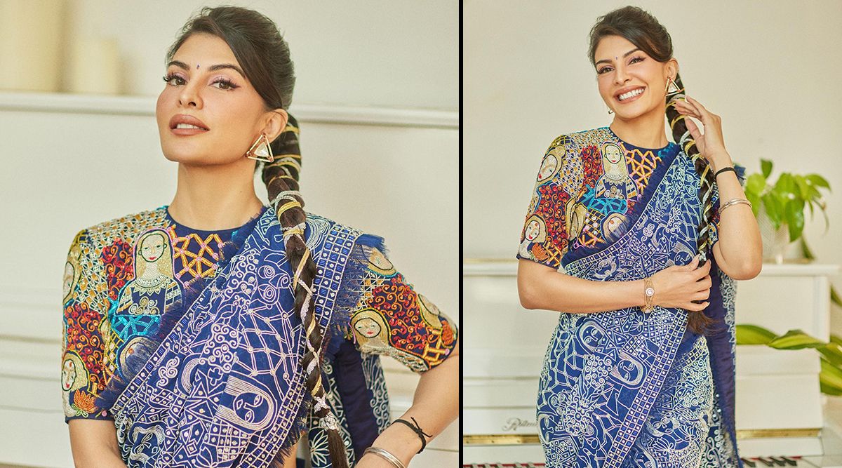 Jacqueline Fernandez looks SURREAL in a saree, giving us JACQUEEN vibes! Watch the video here!