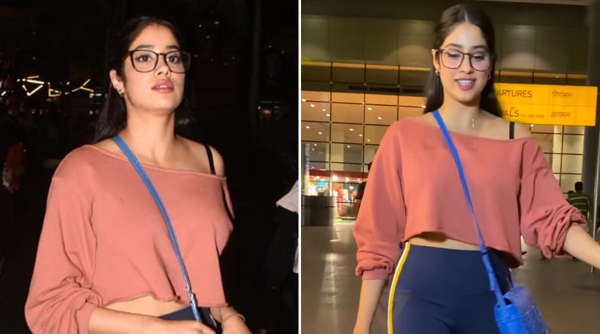 Janhvi Kapoor has patented the casual-chic look for airports