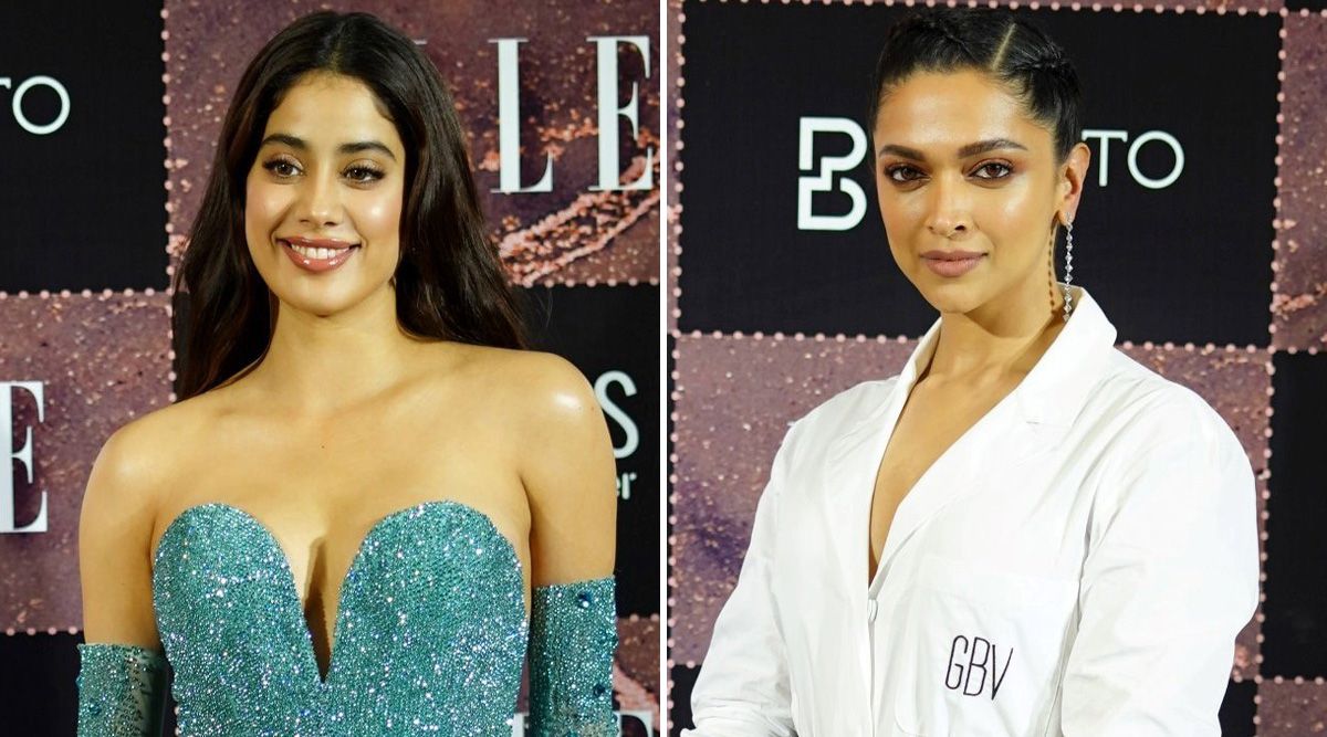 Impossible to take our eyes off Janhvi Kapoor & Deepika Padukone’s dreamy looks at the Elle India Awards