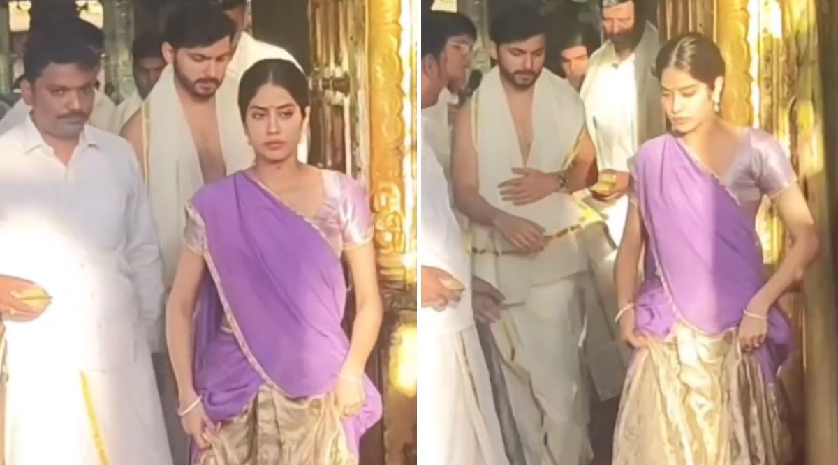 Janhvi Kapoor And Rumoured Boyfriend Shikhar Pahariya Visit Tirumala Temple In Tirupati For ‘THIS’ Reason (Watch Video)