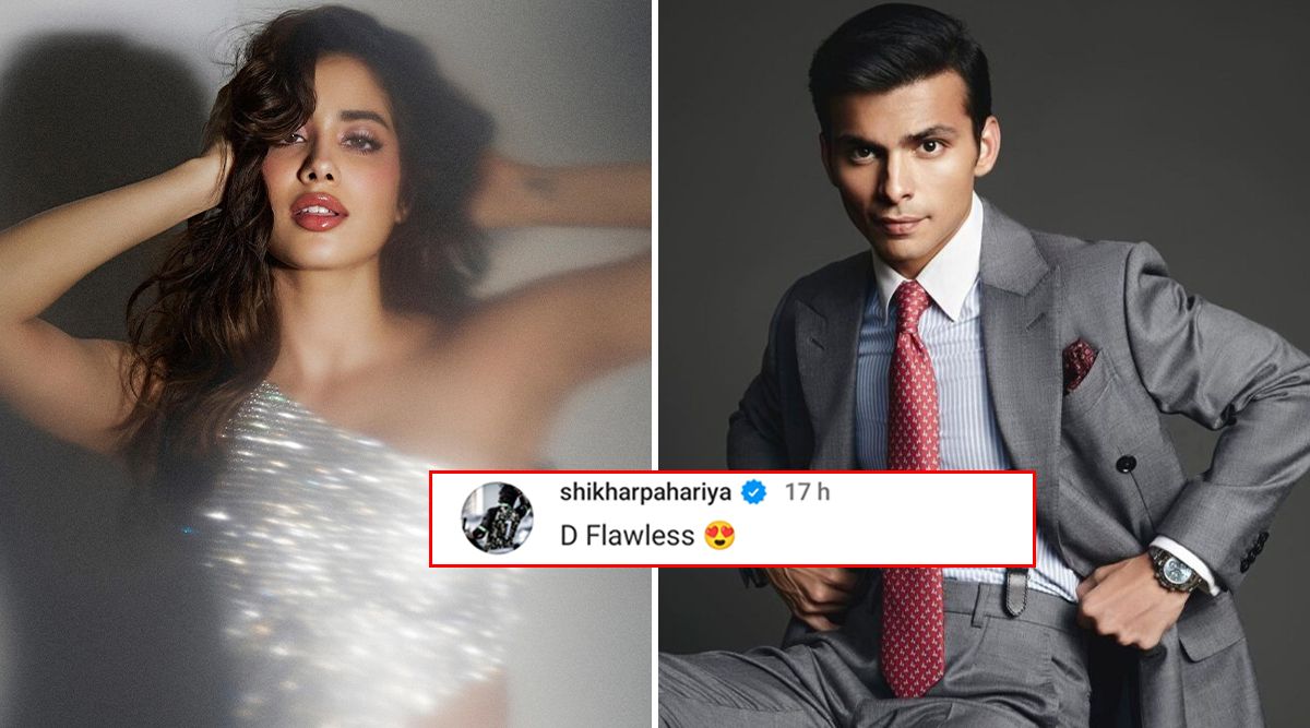 HOT! Janhvi Kapoor Sizzle In A Dazzling White Slit Dress, Check Out Rumoured Boyfriend Shikhar Pahariya's Obsessive Reaction! (View Pics)