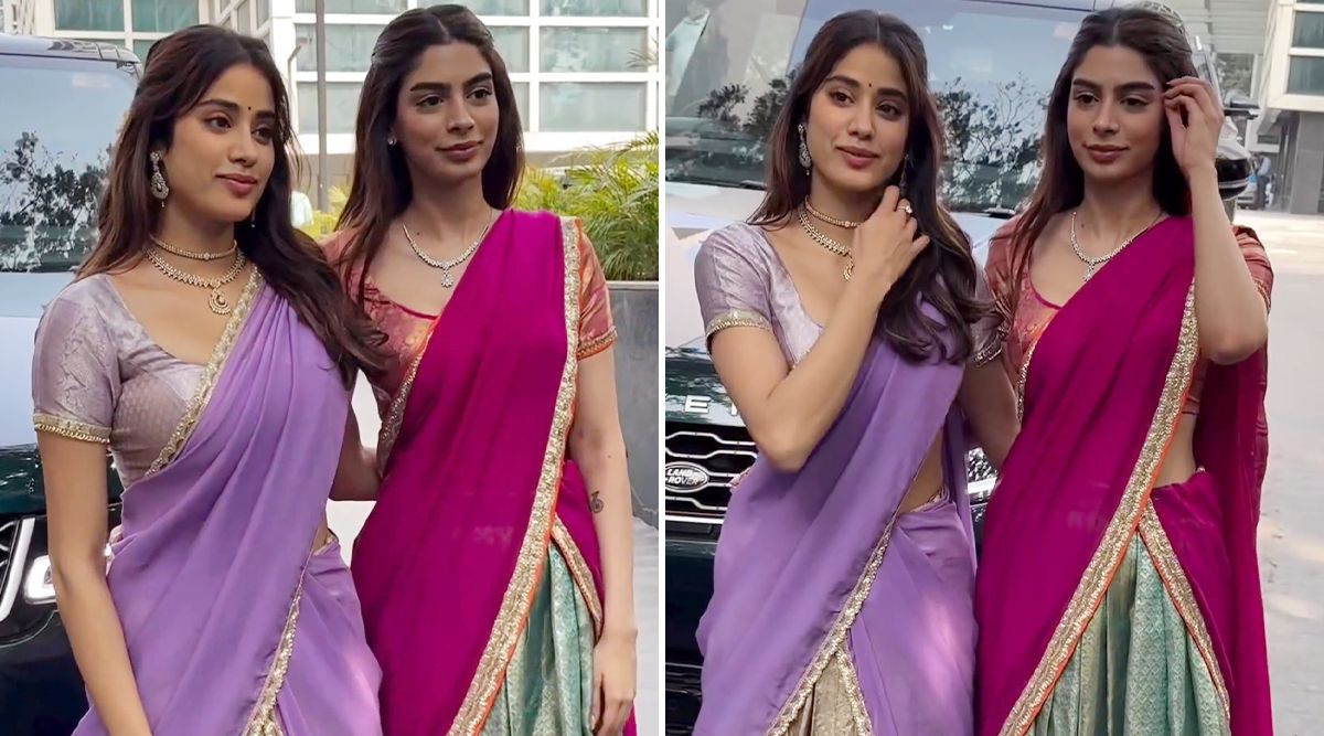  Dhanteras 2023: Janhvi Kapoor And Khushi Kapoor Twinning In Lehengas Is Every Sibling Pair Ever 