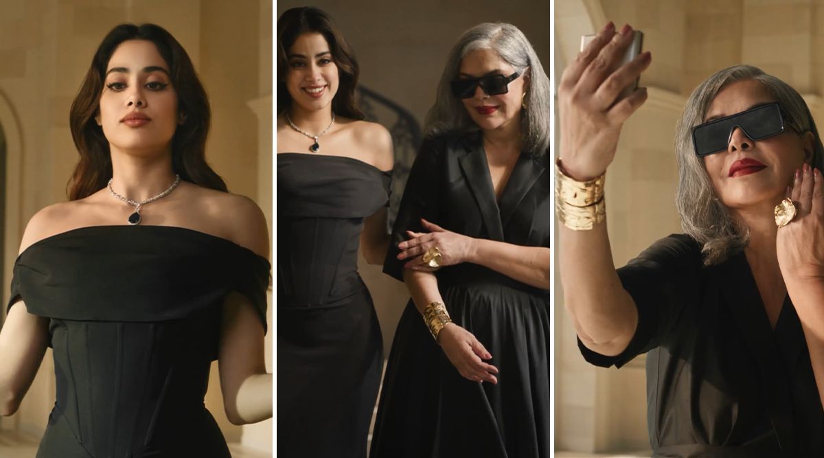 Amazing! Janhvi Kapoor And Zeenat Aman Unite For A MIND-BLOWING, Iconic Ad For 'THIS' Famous Smartphone Brand! (Watch Video)