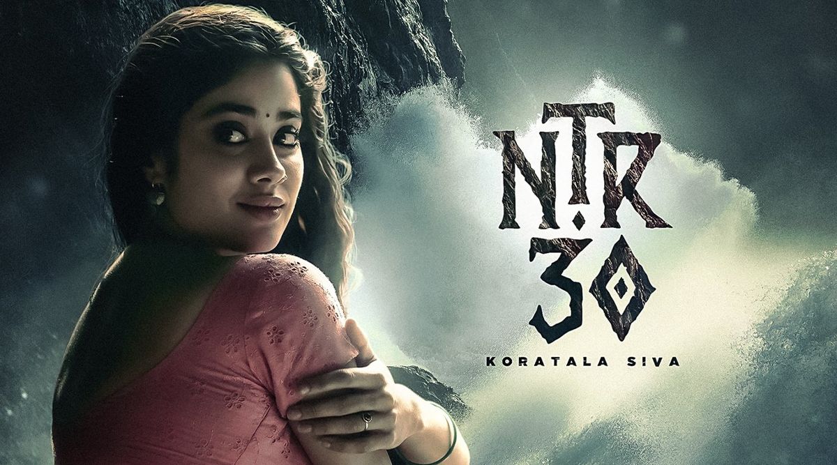 NTR 30: Janhvi Kapoor UNVEILS Her first Look From Her Debut Telugu Film with Jr. NTR On Her 25th Birthday; (See Poster)