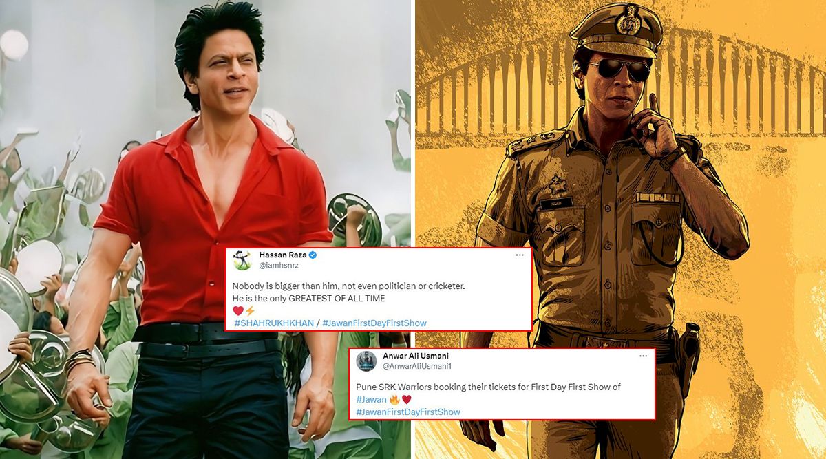 Jawan First Day First Show: Shah Rukh Khan's Fans CAN’T KEEP CALM As Film's Release Day Approaches! (View Tweets)