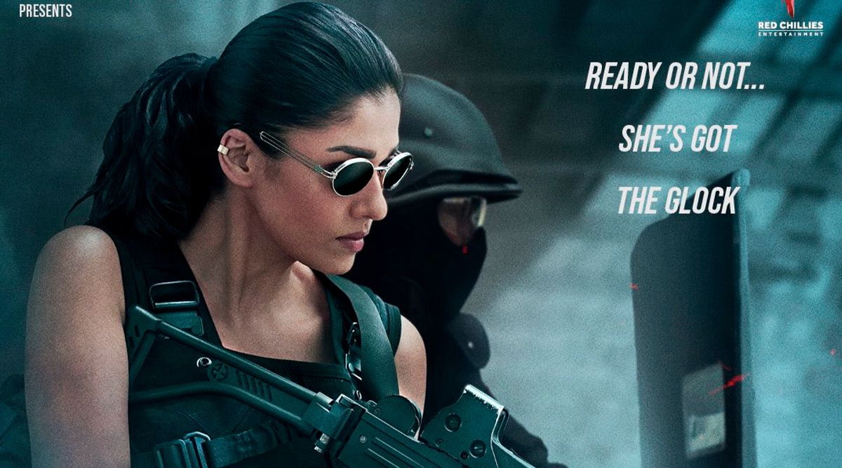 Jawan New Poster: Nayanthara Unleashes Her FIERY Action Avatar In Shah Rukh Khan’s Power-Packed Film (View Pic)