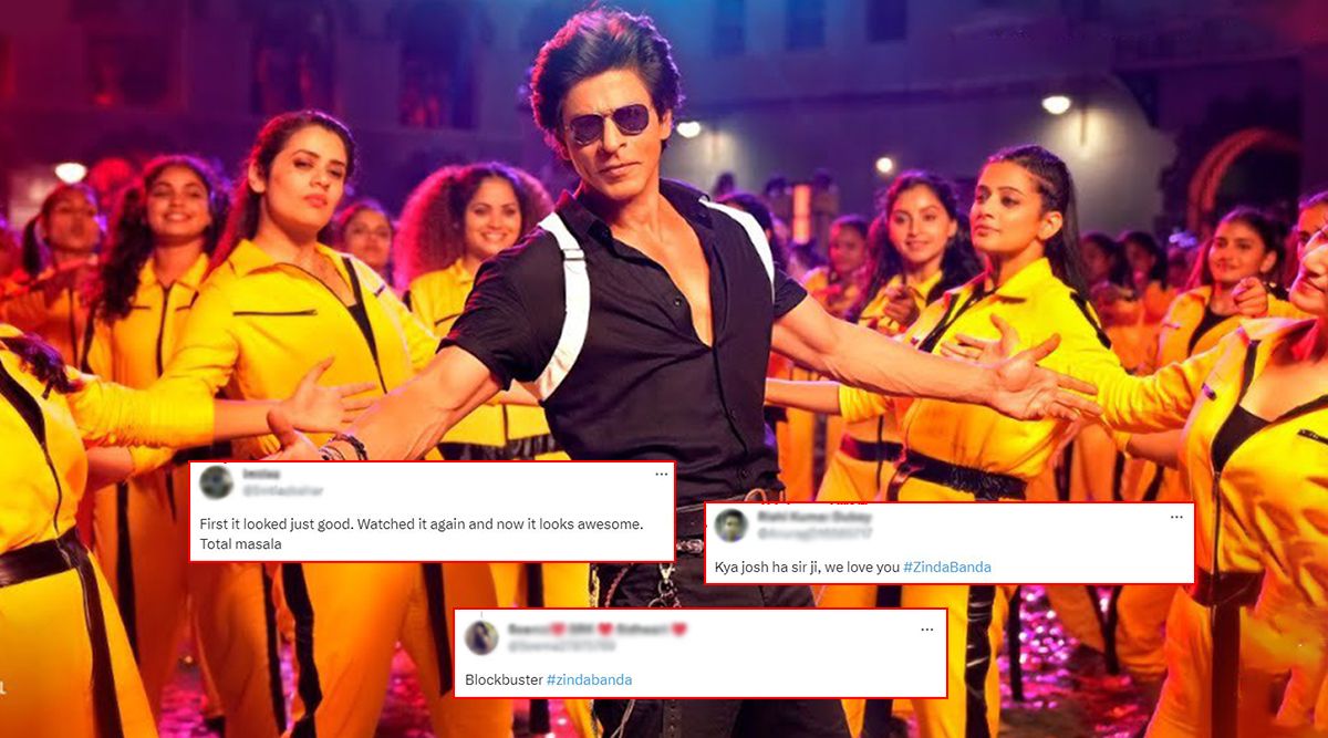 Jawan Zinda Banda Song Twitter Reactions: Shah Rukh Khan Has Audience Like SMITTEN KITTENS With His IRRESISTIBLE CHARM; Netizens Call Him A 'TIMELESS CHARM' (Read Tweets)