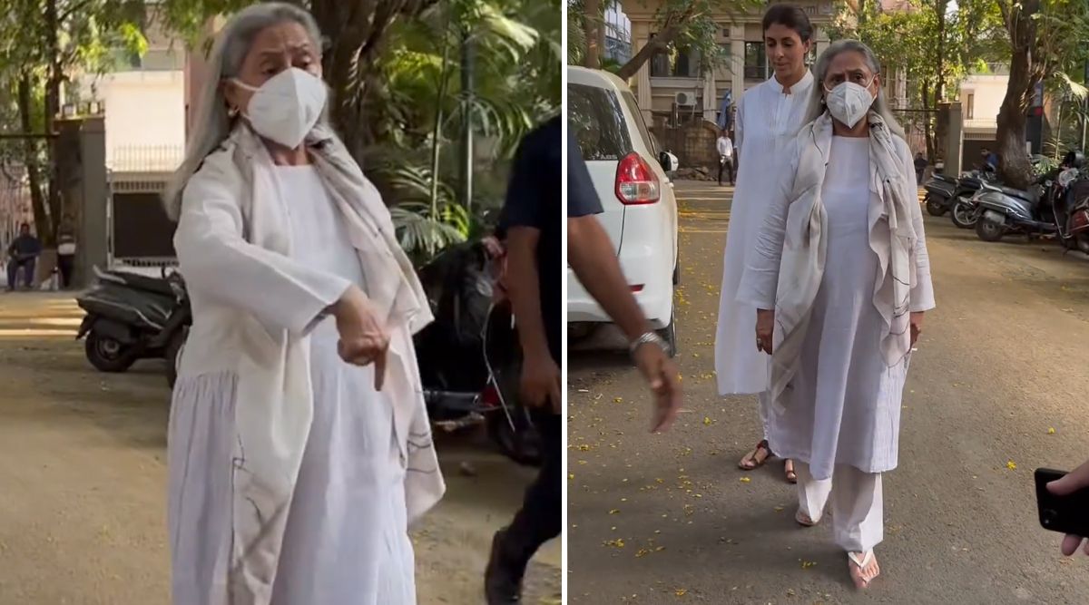 Jaya Bachchan Demands Paparazzi To Keep Distance As She Arrives at Aditya Chopra's Home; Netizens Call Her 'ARROGANT', Ask 'Why Is She Angry All The Time?'
