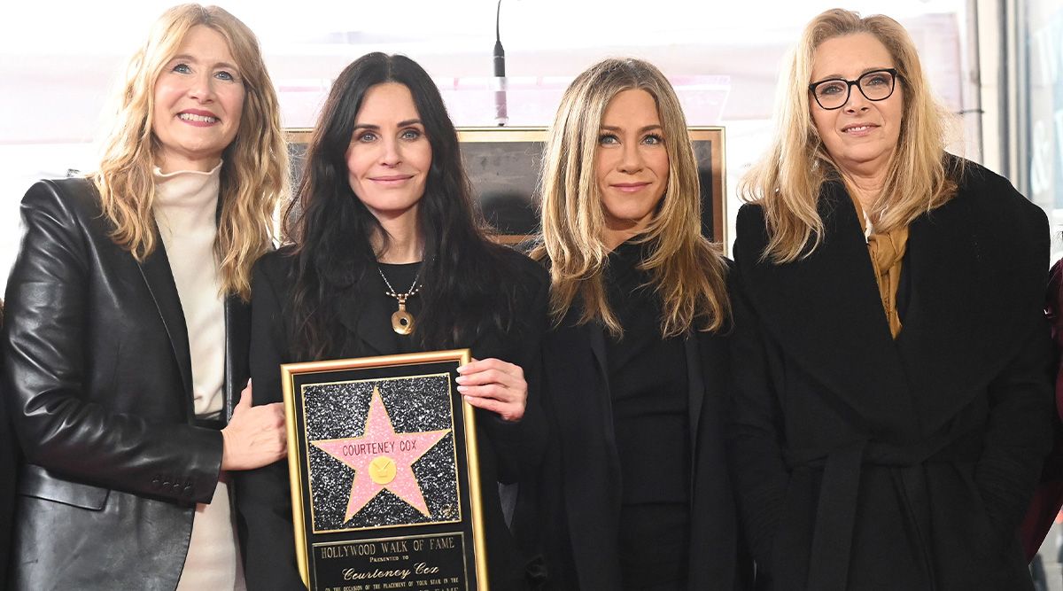 Jennifer Anniston-Lisa Kudrow joins ‘FRIENDS' co-star Courtney Cox as she receives her STAR on ‘Hollywood Walk of Fame’