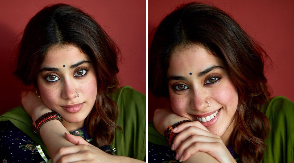 Throwback Tuesday: Janhvi Kapoor shares photos of her first Look Test for ‘Good Luck Jerry,’ in which she looks stunning