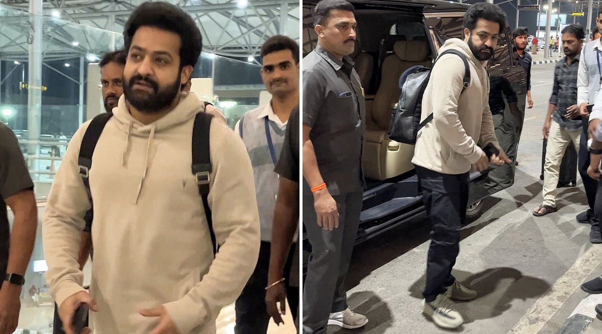 RRR Star Jr. NTR Jets Off To The USA Ahead Of The Oscars 2023; (View Pics)