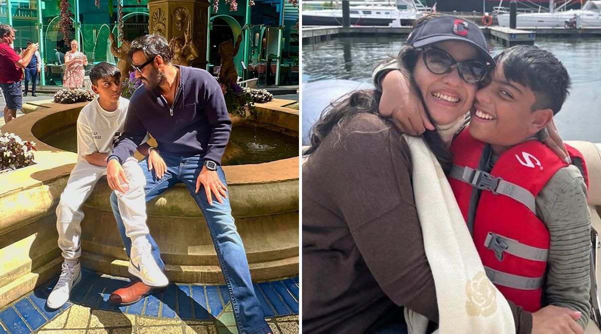 As they celebrate the birthday of their son Yug, Kajol and Ajay Devgn give peeks into their 'happy times' — See Posts