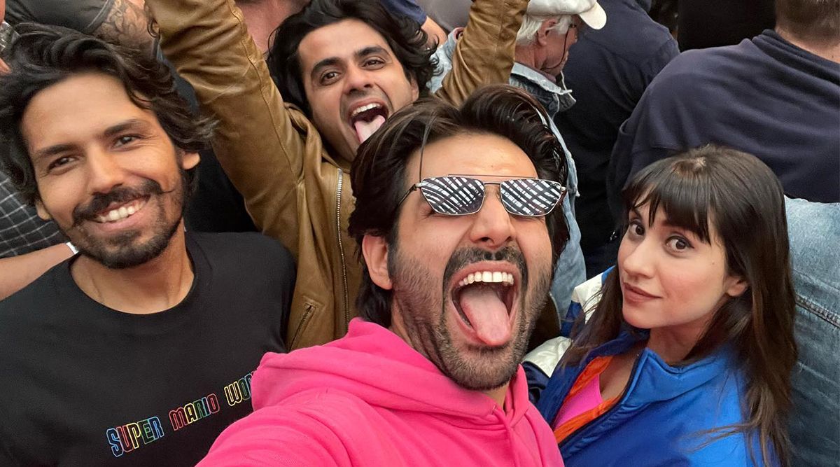 Kartik Aaryan drops a picture with friends from his Europe Vacation
