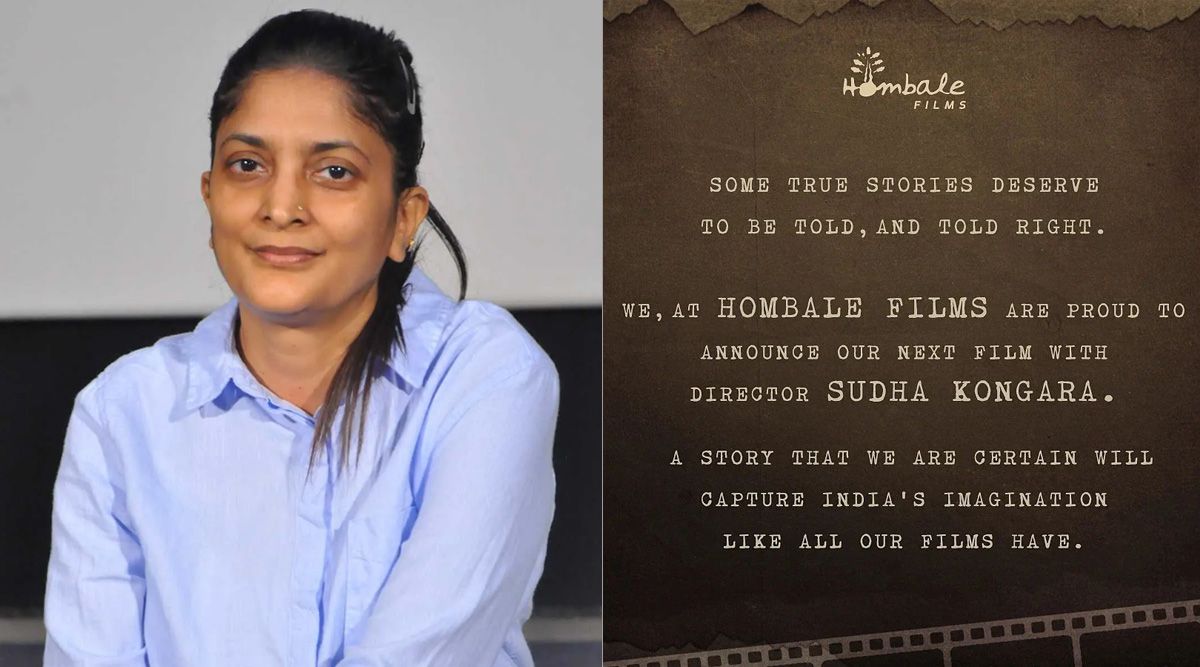 KGF 2 makers announces their project with Soorari Pottru fame Sudha Kongara; Read more-