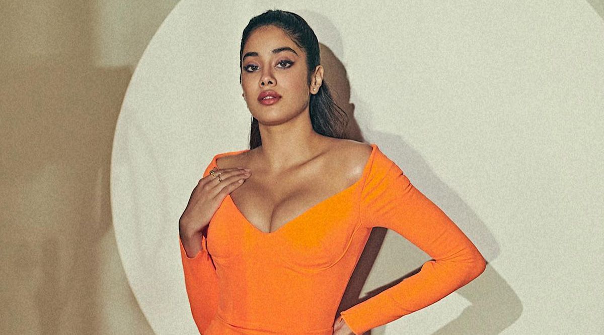 Janhvi Kapoor gets Trolled for Showing Her Sultry Side In Orange-Hued Dress With A Plunging Neckline; Netizens Reacts ‘Mahabaleshwar Ki Valley Yaad Agayi’