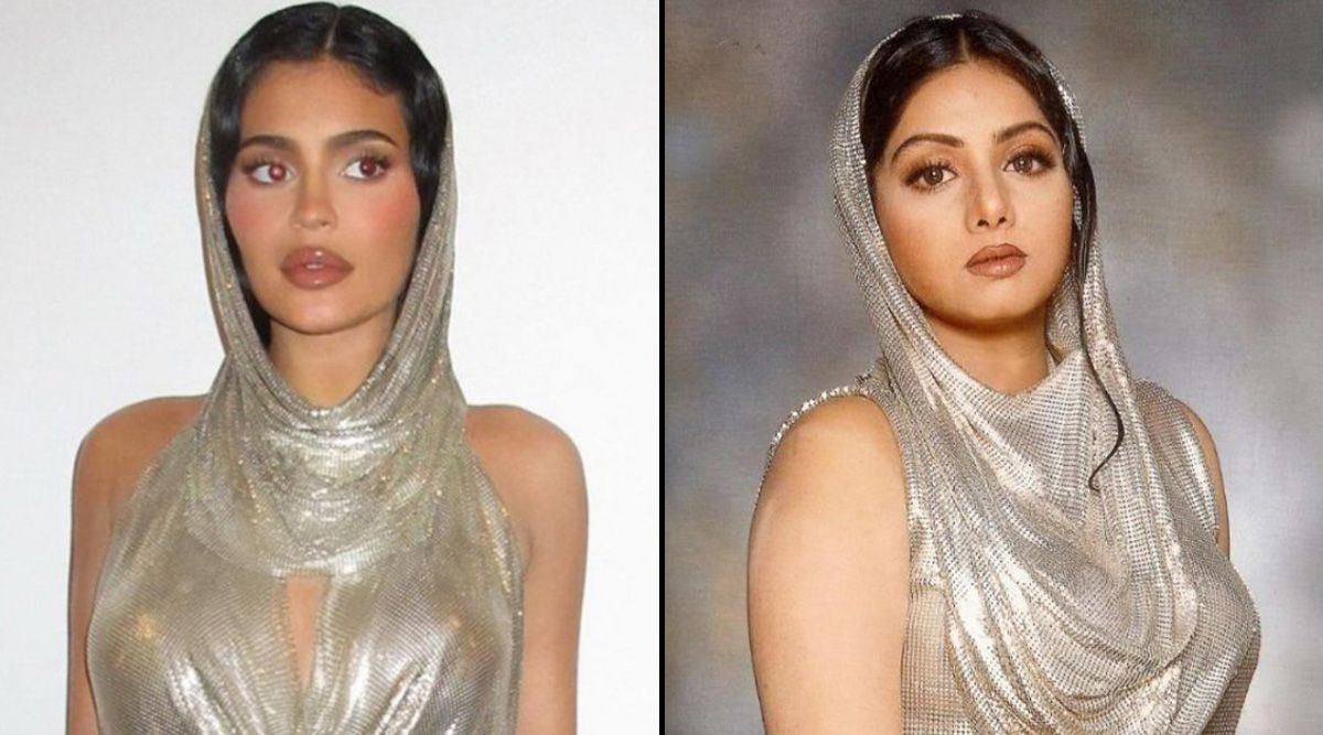 Netizens accuse Kylie Jenner of copying Sridevi's look