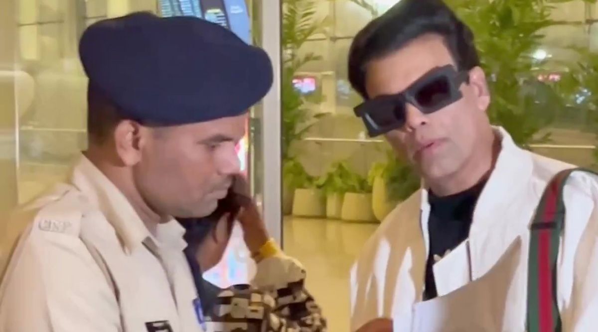 Filmmaker Karan Johar Gets Brutally Trolled As Security Stops Him At The Airport (WATCH VIDEO)