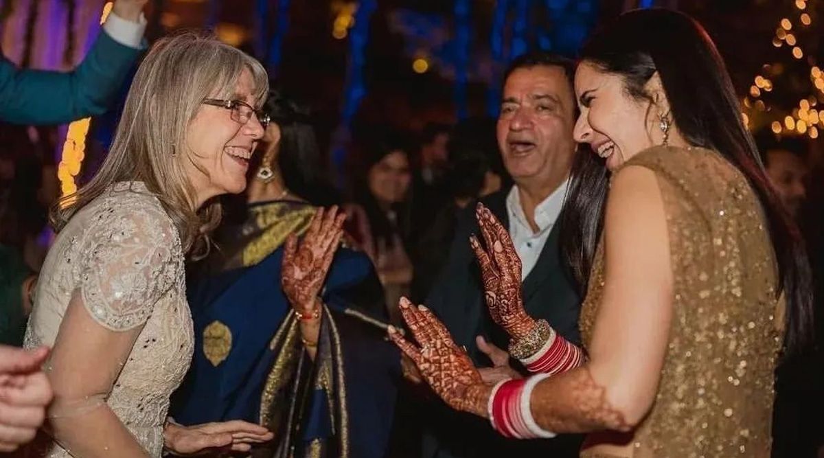 Katrina Kaif's fanpage shares a dancing picture from her wedding album with mom and father-in-law