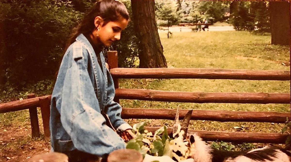 Katrina Kaif shares her love for oversized jacket in a throwback post which she shares on her Instagram account