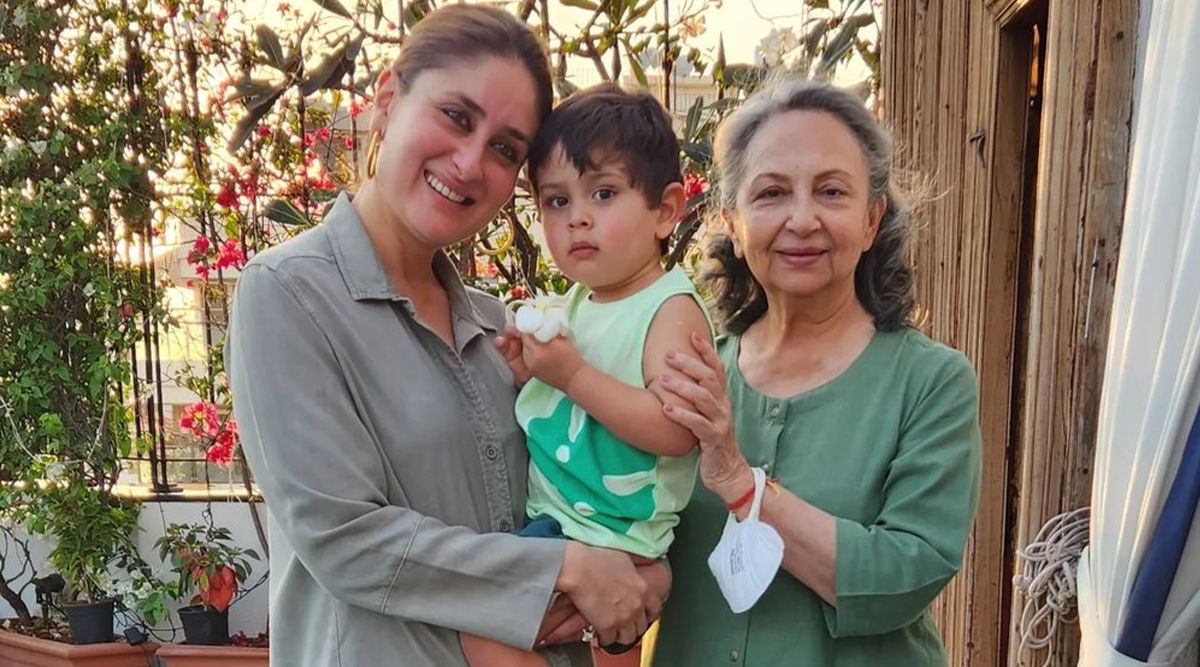 Kareena Kapoor celebrates Valentine’s Day with mother-in-law Sharmila Tagore and son Jeh Ali Khan; SEE PICS!