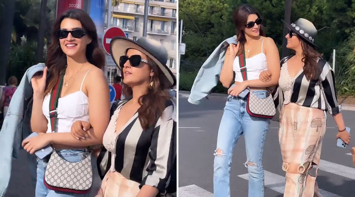 Kriti Sanon and her sister Nupur Sanon take a family vacation to Switzerland, Shares Amazing Reels On Instagram. TAKE A LOOK
