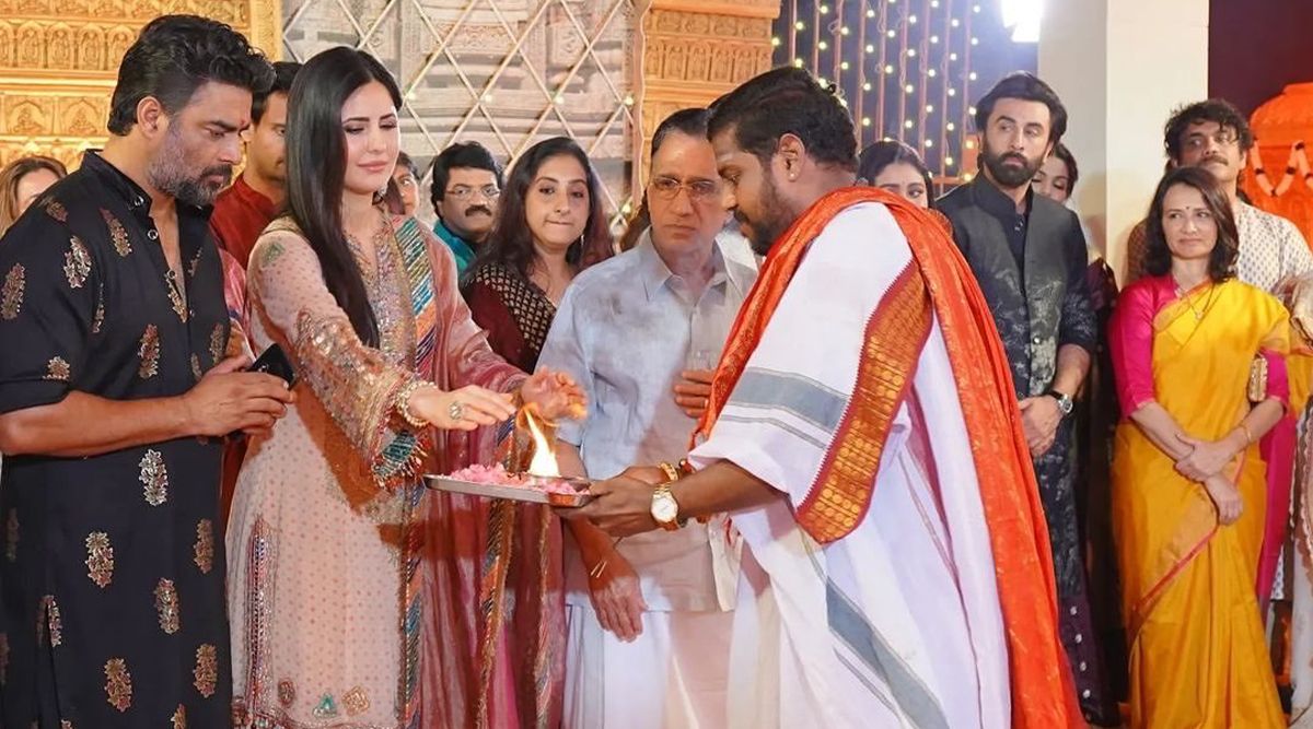 Katrina Kaif and ex-boyfriend Ranbir Kapoor join South stars for Navratri celebrations in Kerala