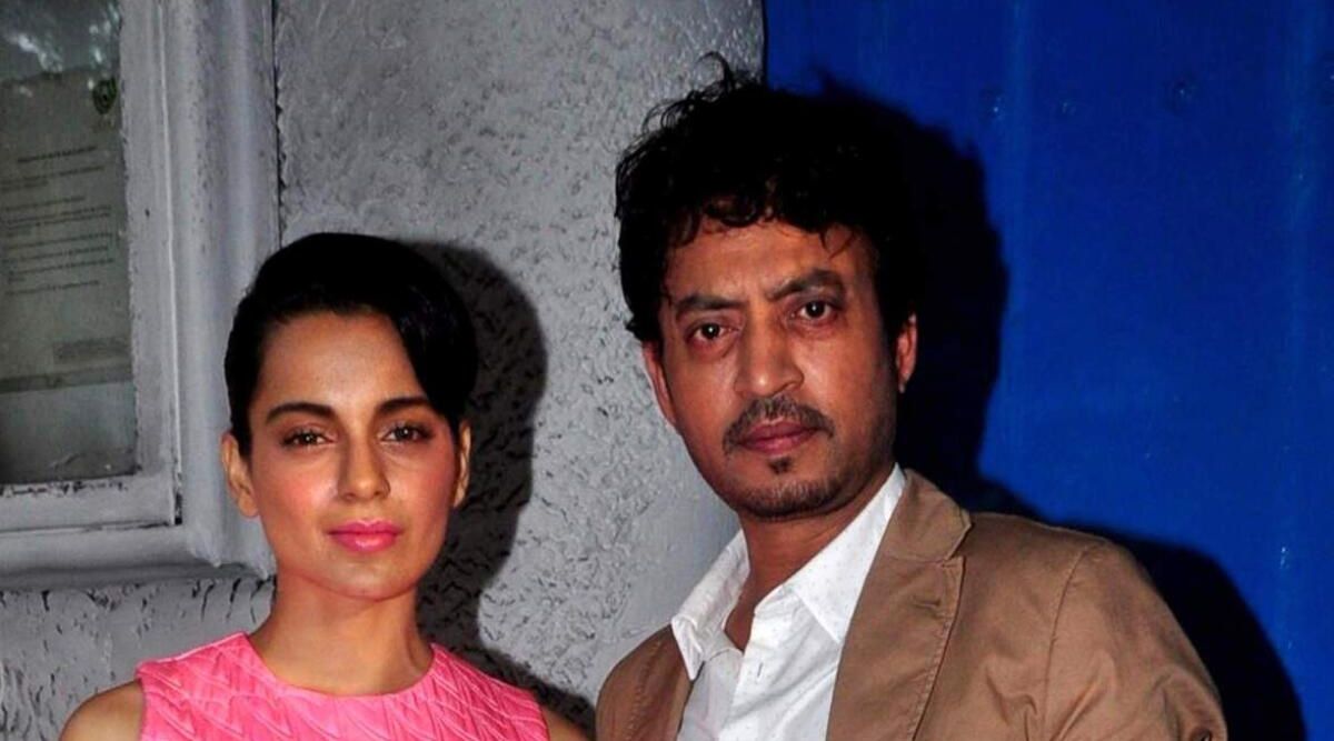 Kangana Ranaut’s Remembers Irrfan Khan's 'Humour', 'Charm' As An Actor (View PIC)
