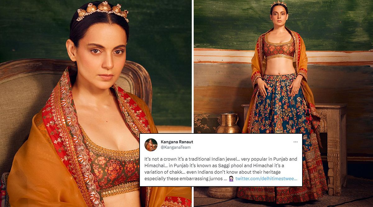 Kangana Ranaut Sports A 'Saggi Phool'; Says 'Even Indians Don't Know About Their Heritage'