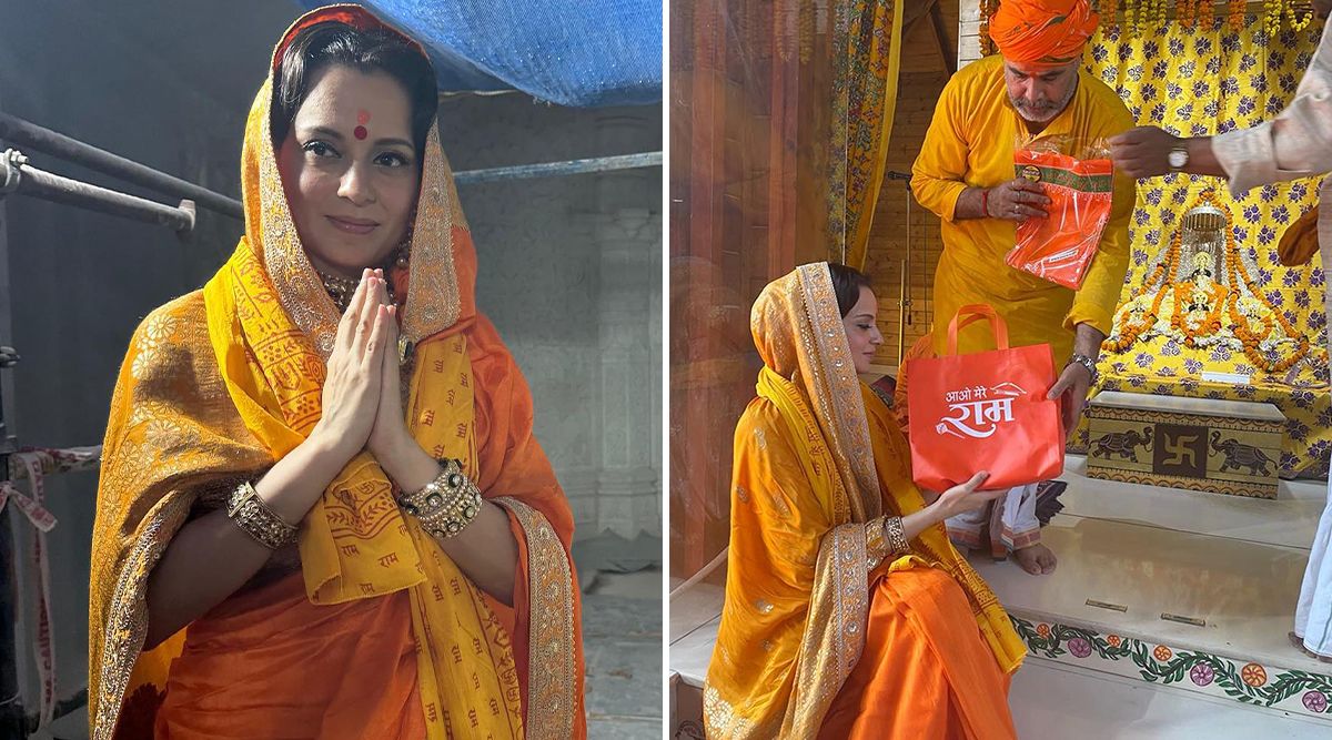 Kangana Ranaut Visits Ram Janmbhoomi In Ayodhya, See Pics!