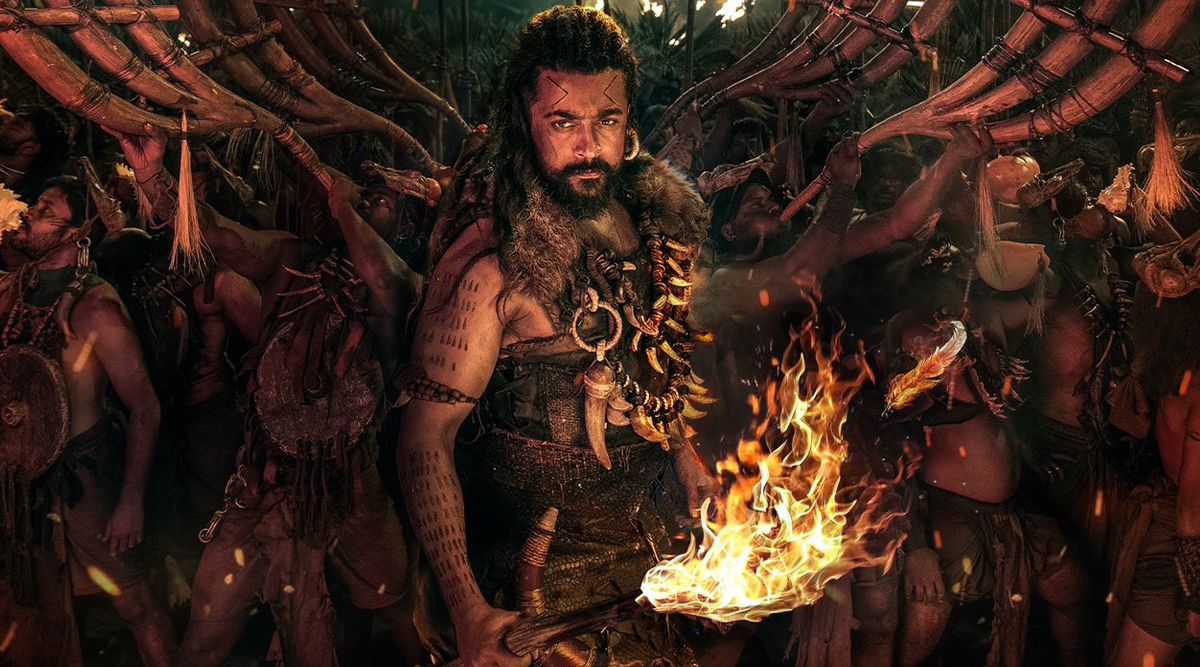 Kanguva First LOOK: Suriya’s Intense Fiery Look From The Film Unveiled On Diwali!