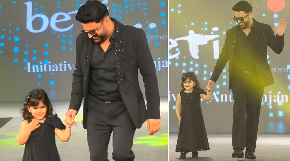 Kapil Sharma’s Daughter Anayra Blowing FLYING KISSES While Ramp Walking Is The CUTEST THING On The Internet Today! (Watch Video)